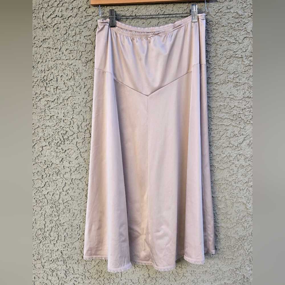 Vanity Fair Vintage Women's Soft A-Line Skirt Slip - Light Blush